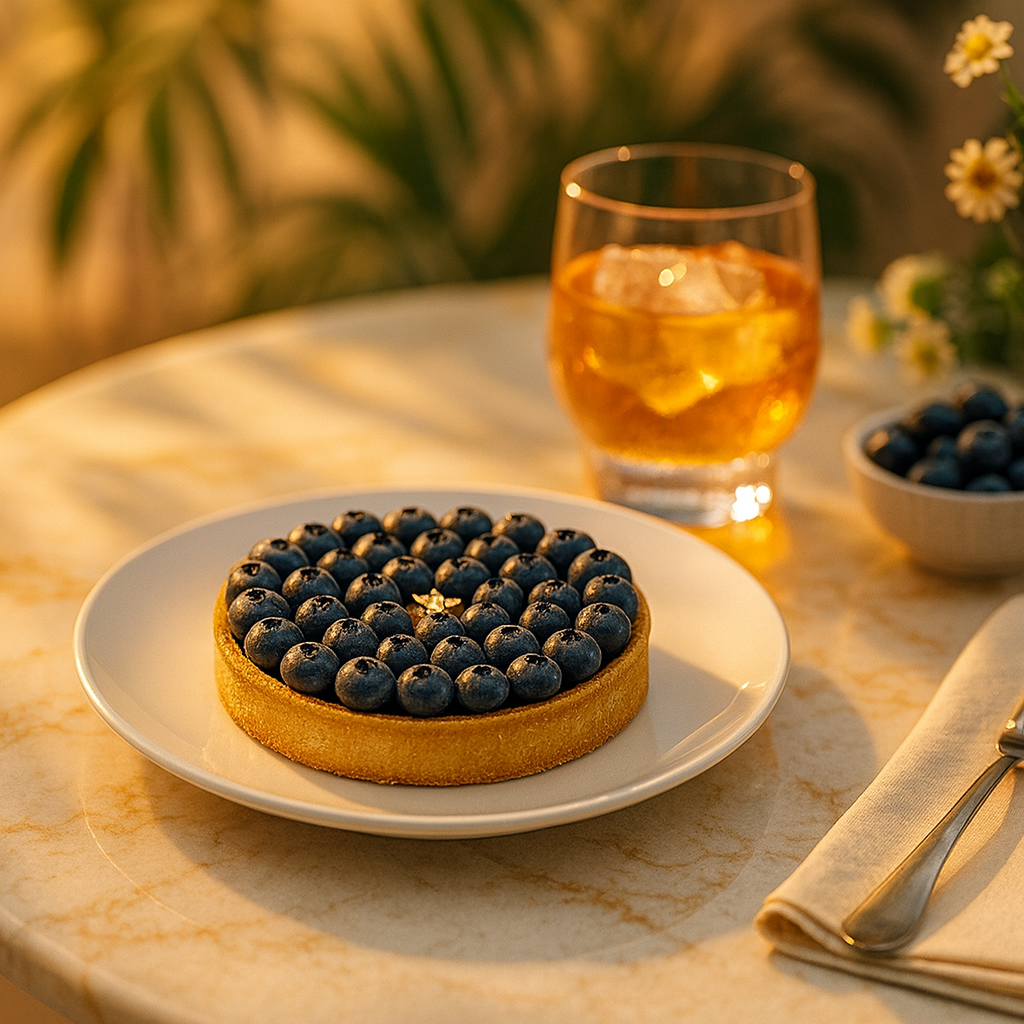 Homemade Blueberry Tart