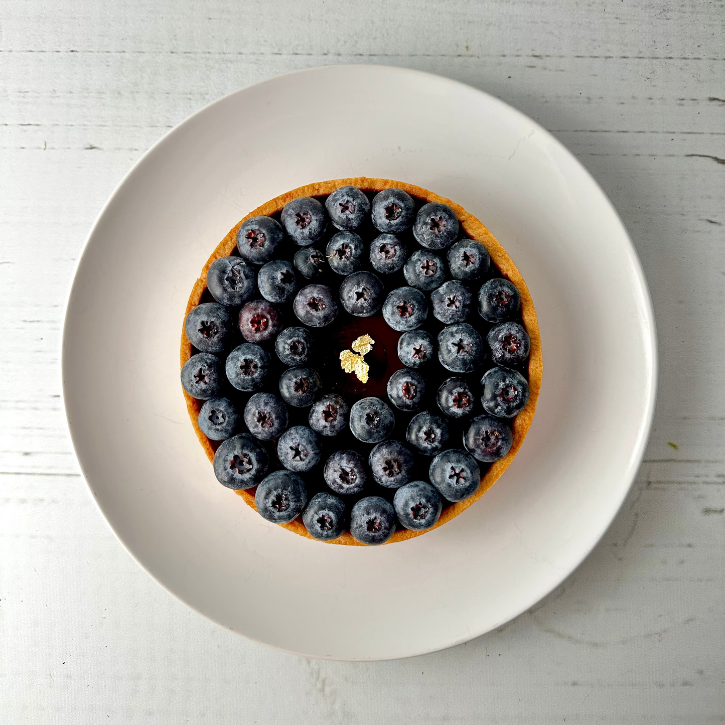 Homemade Blueberry Tart
