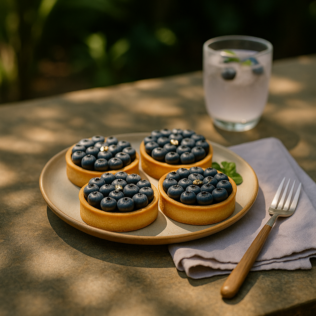 Homemade Blueberry Tart