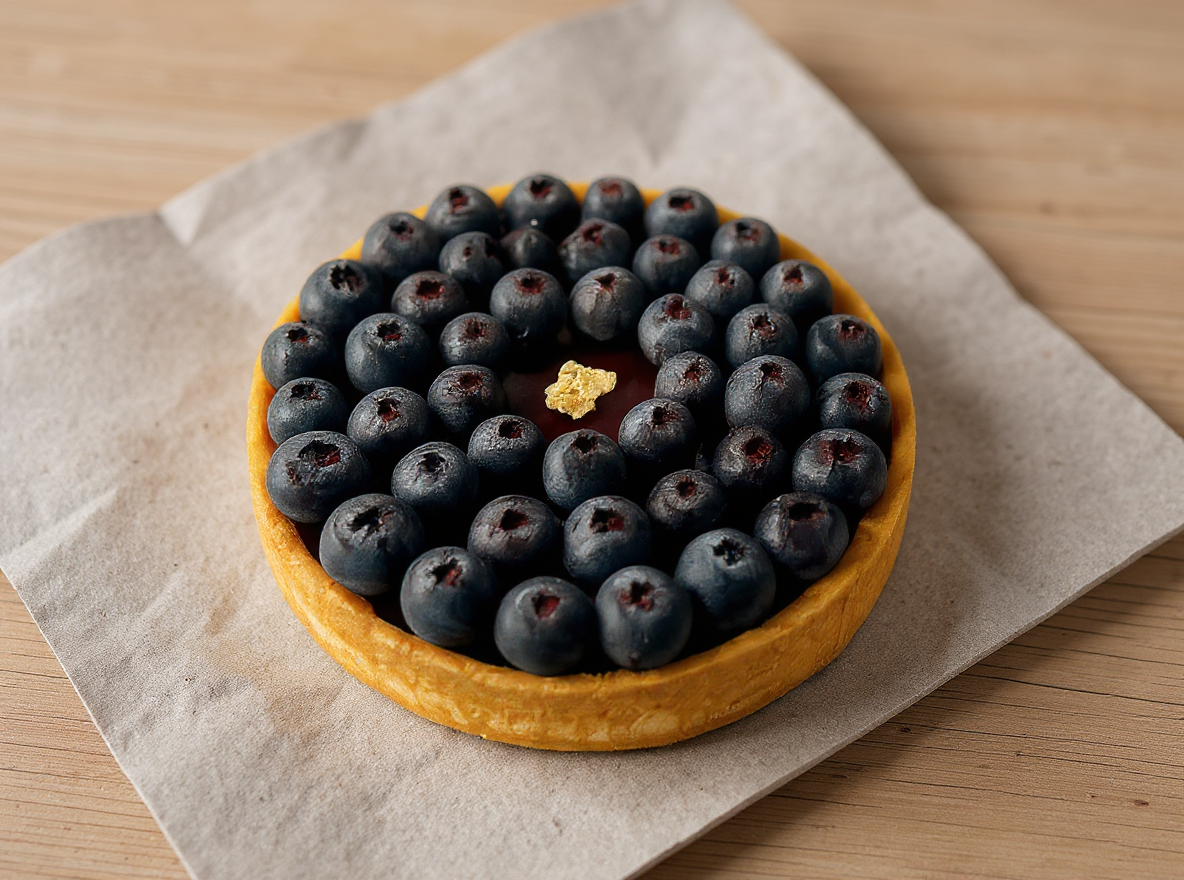 Homemade Blueberry Tart