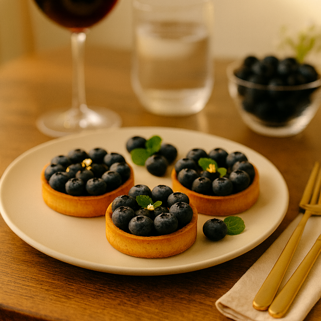 Homemade Blueberry Tart