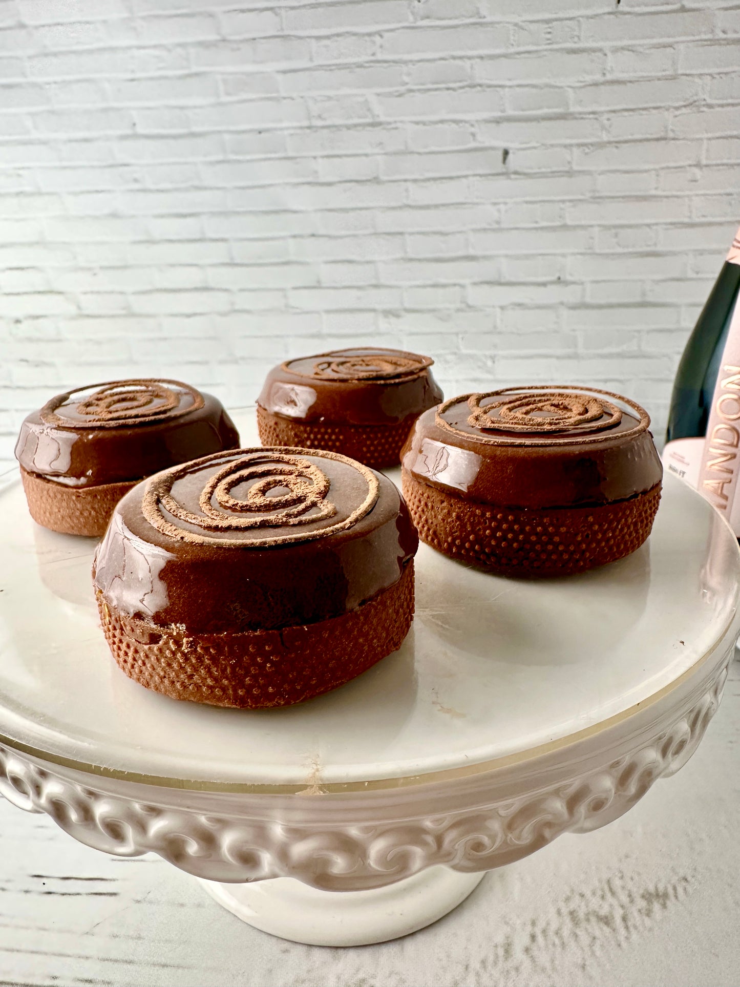 Earl Grey Caramel Chocolate Tart