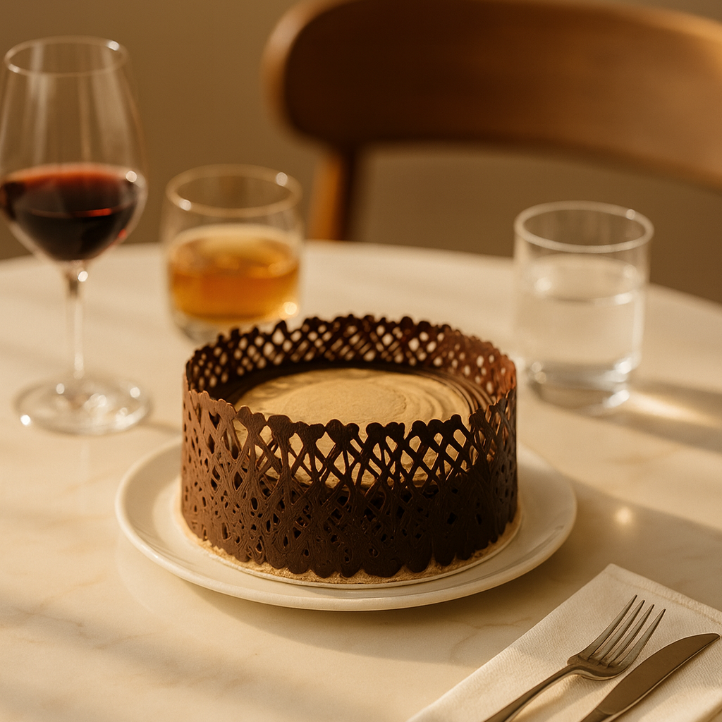 Earl Grey Chocolate Mille Crepe