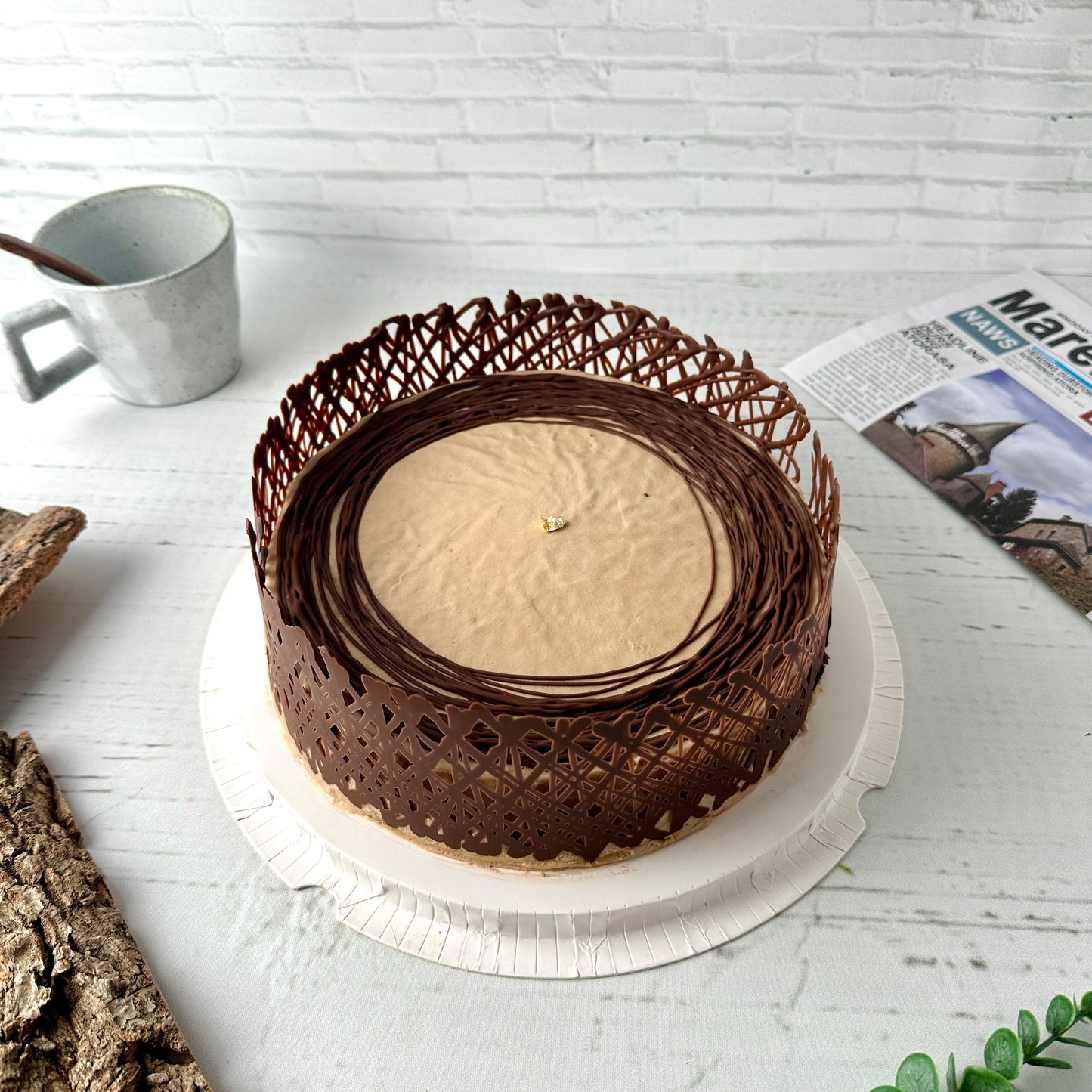 Earl Grey Chocolate Mille Crepe