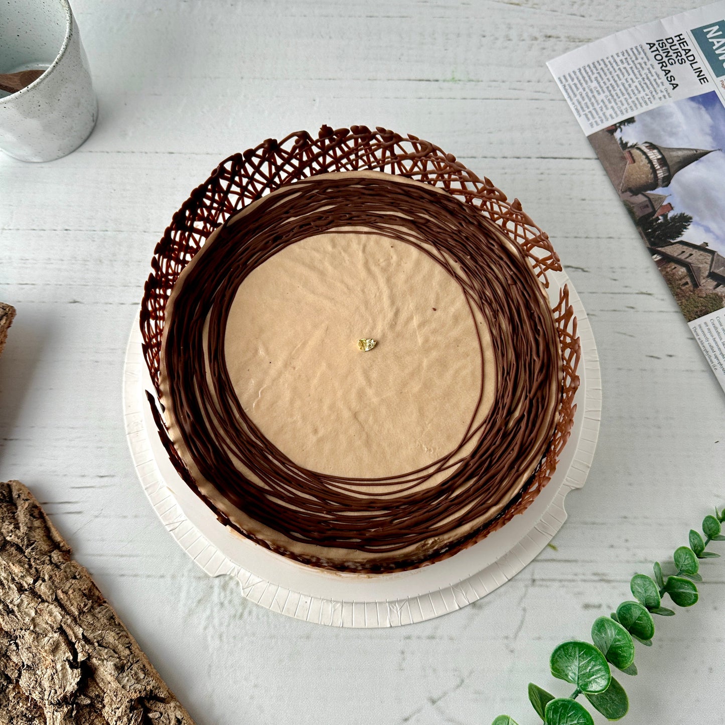 Earl Grey Chocolate Mille Crepe