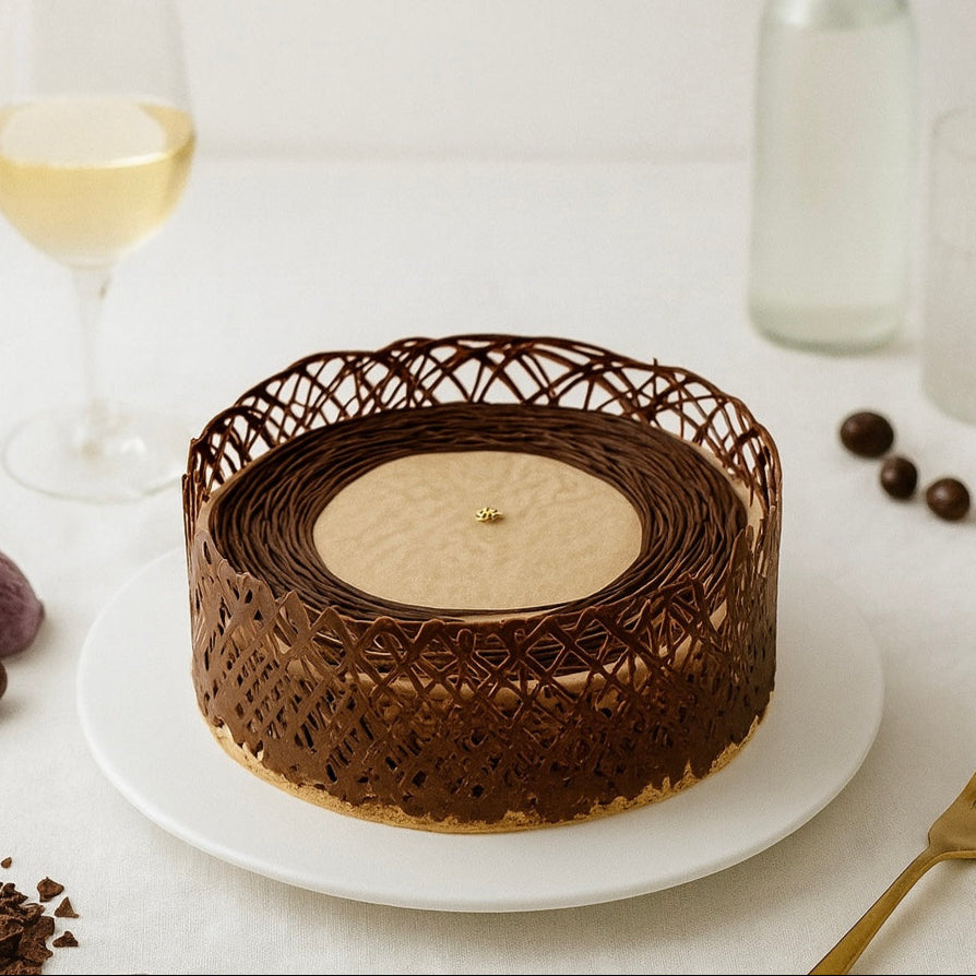 Earl Grey Chocolate Mille Crepe