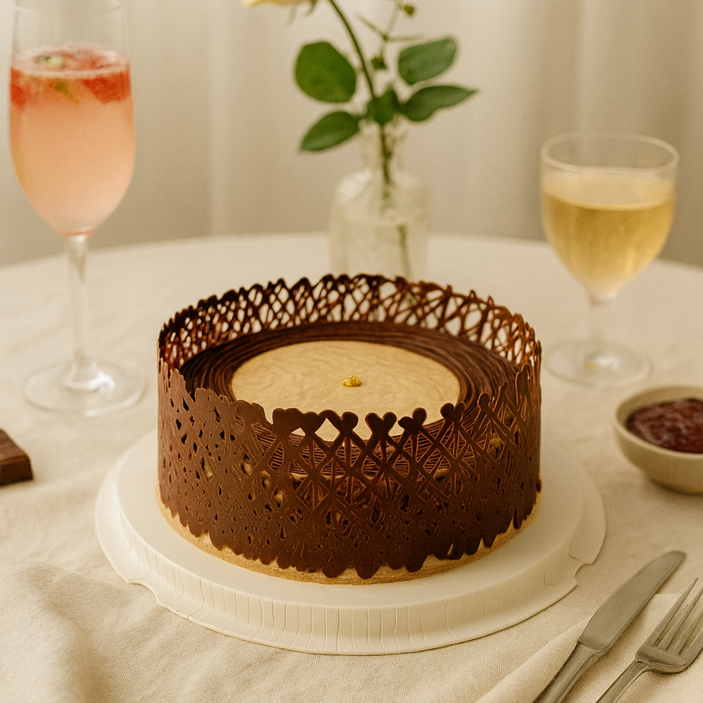 Earl Grey Chocolate Mille Crepe