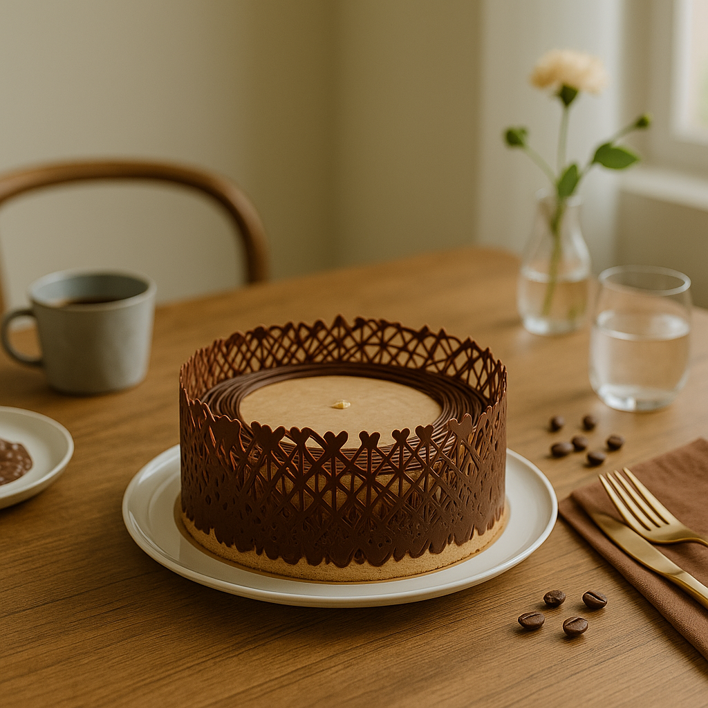 Earl Grey Chocolate Mille Crepe