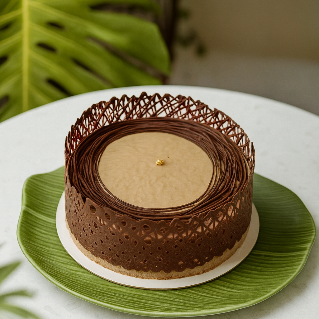 Earl Grey Chocolate Mille Crepe
