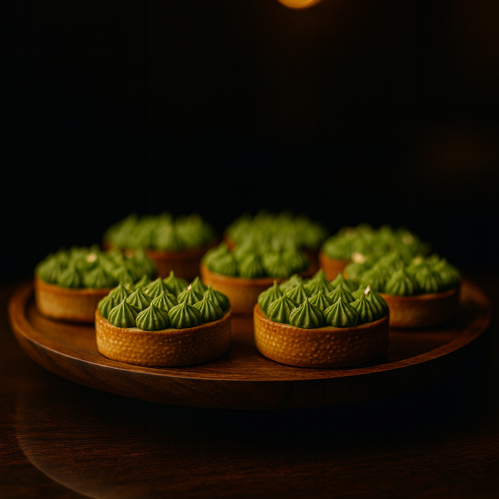 Green Tea Jasmine Tart