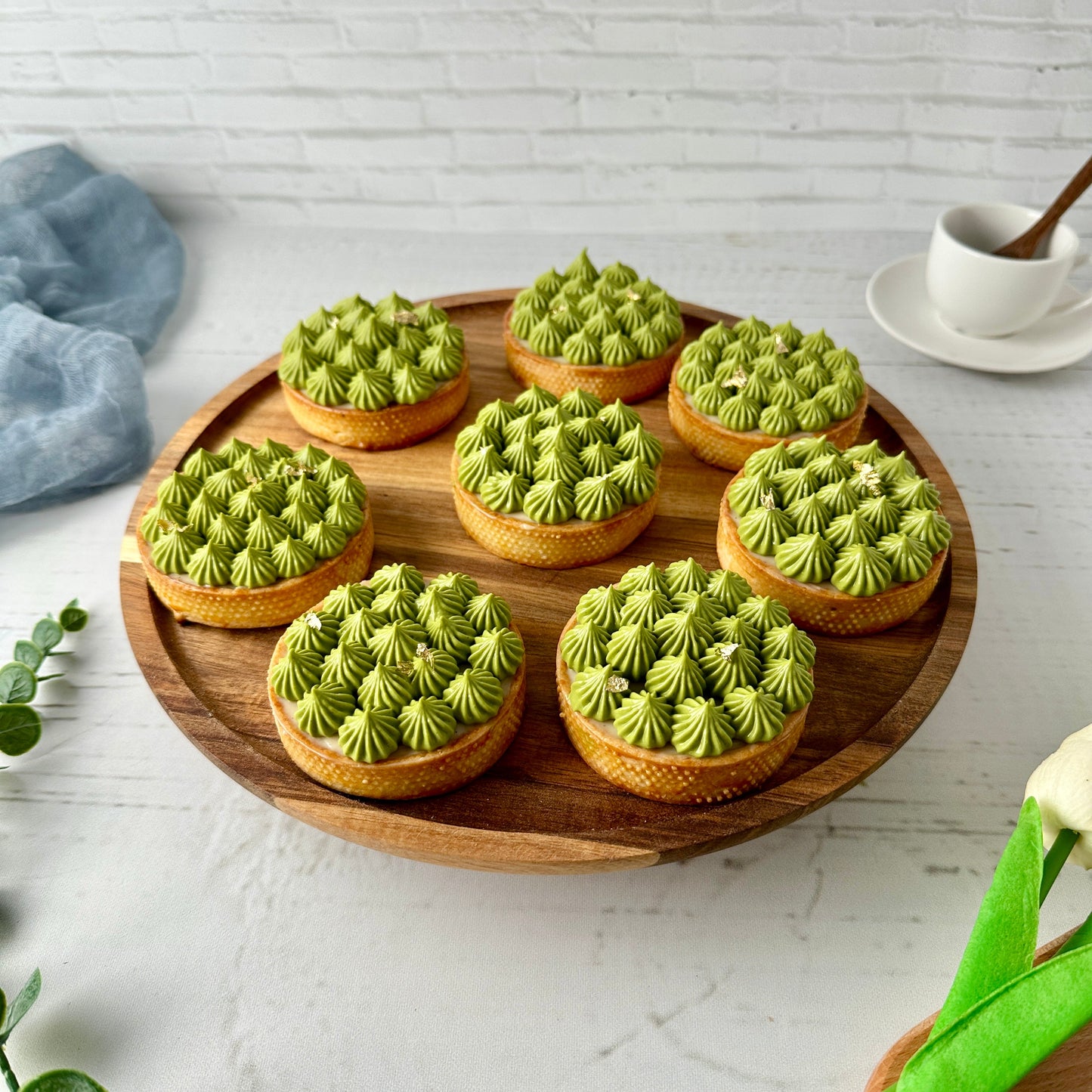 Green Tea Jasmine Tart