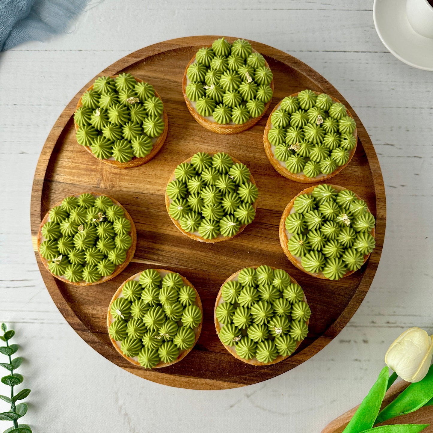 Green Tea Jasmine Tart