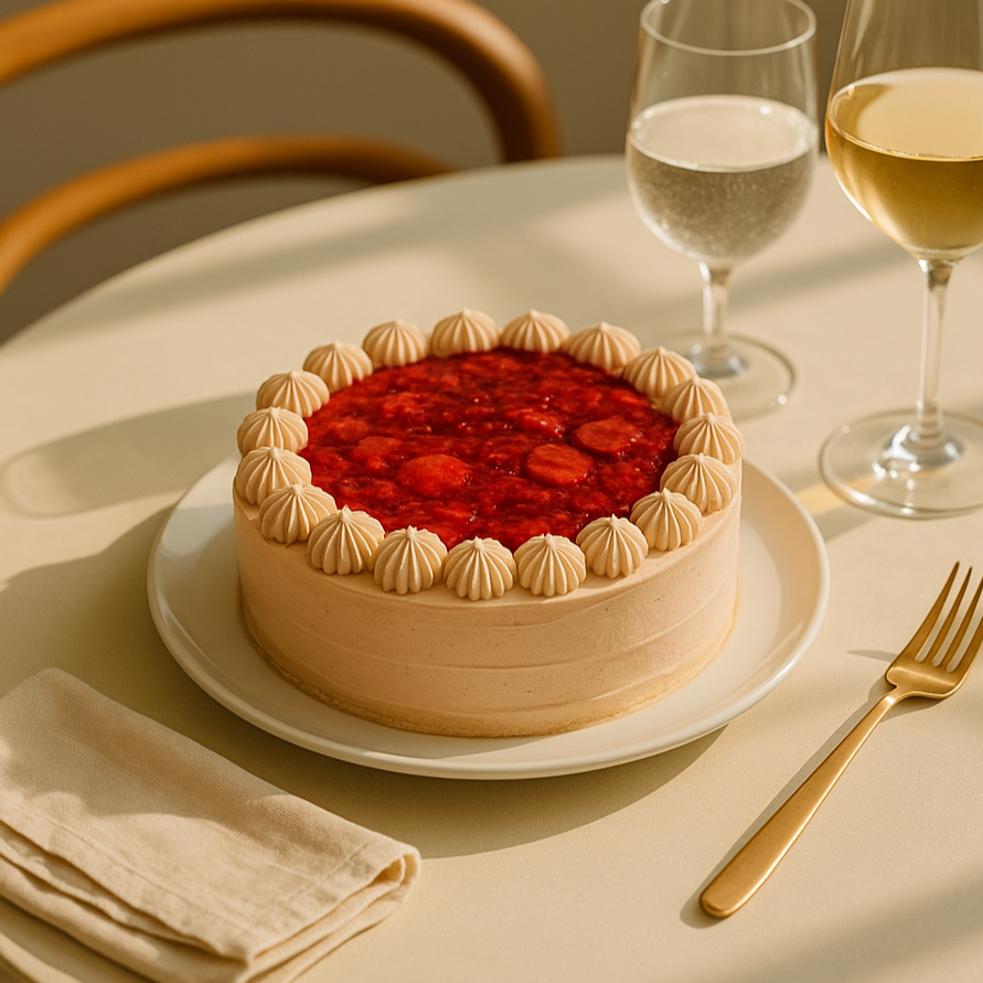 Fresh Strawberry Mille Crepe