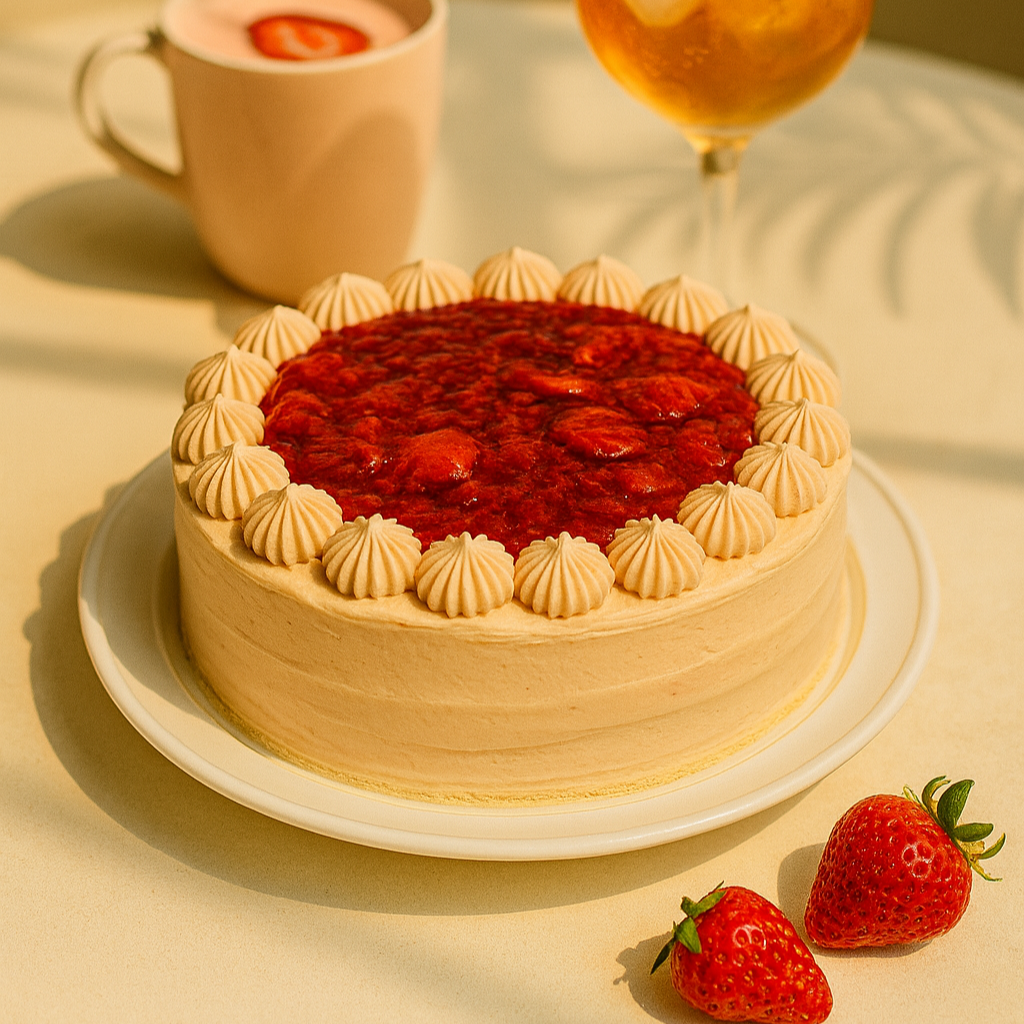 Fresh Strawberry Mille Crepe