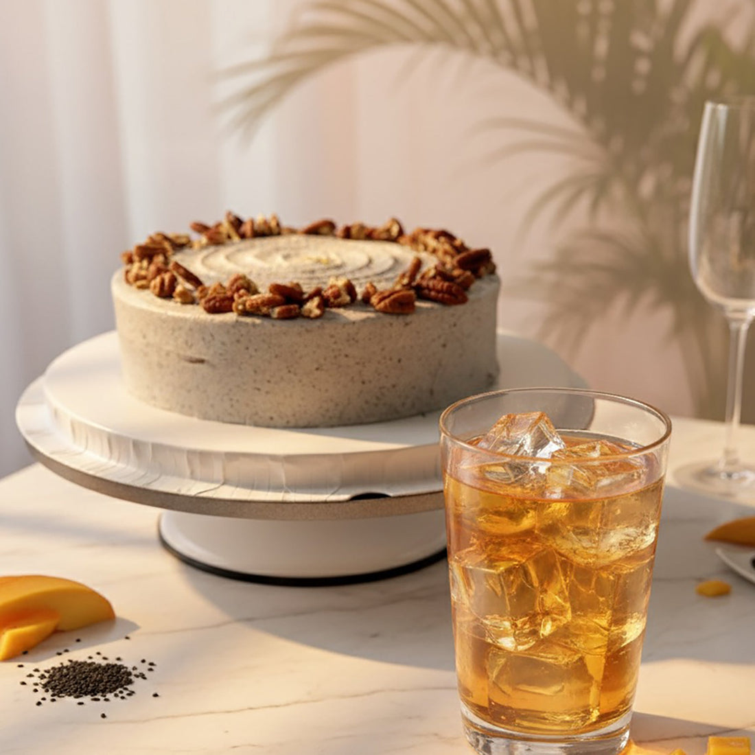 FAQs: Black Sesame with Pecan Mille Crêpe Cake