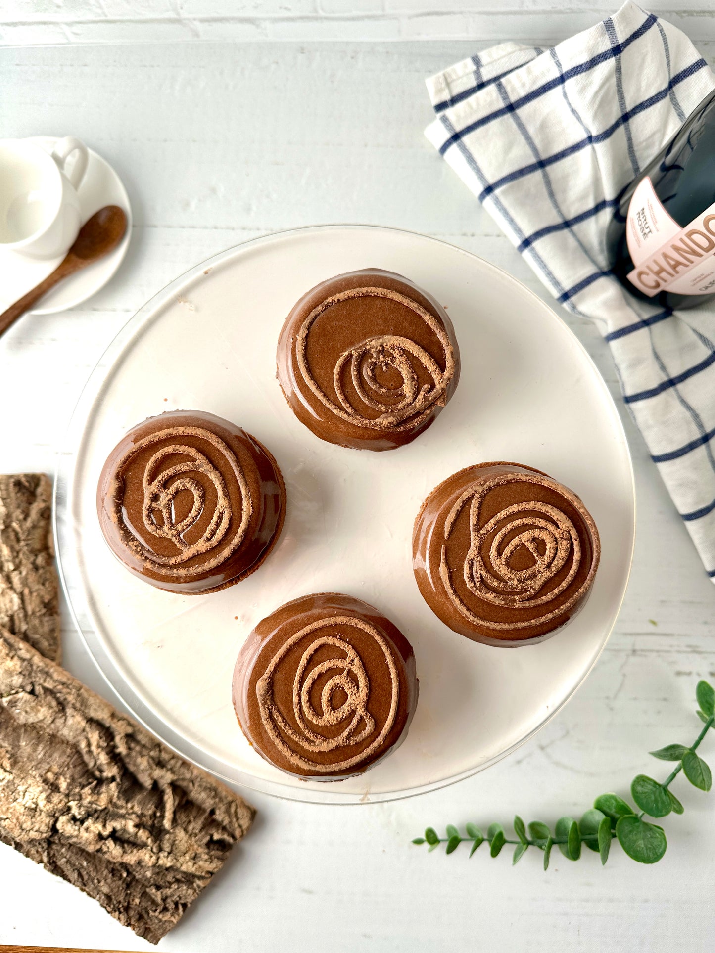 Earl Grey Caramel Chocolate Tart