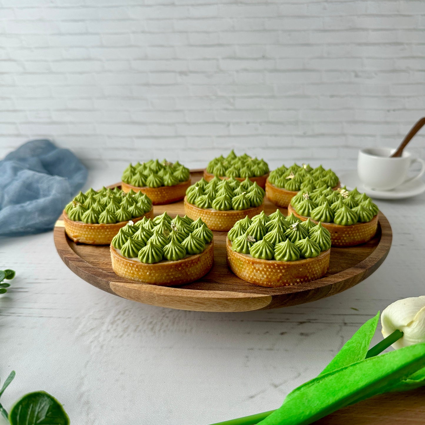 Green Tea Jasmine Tart