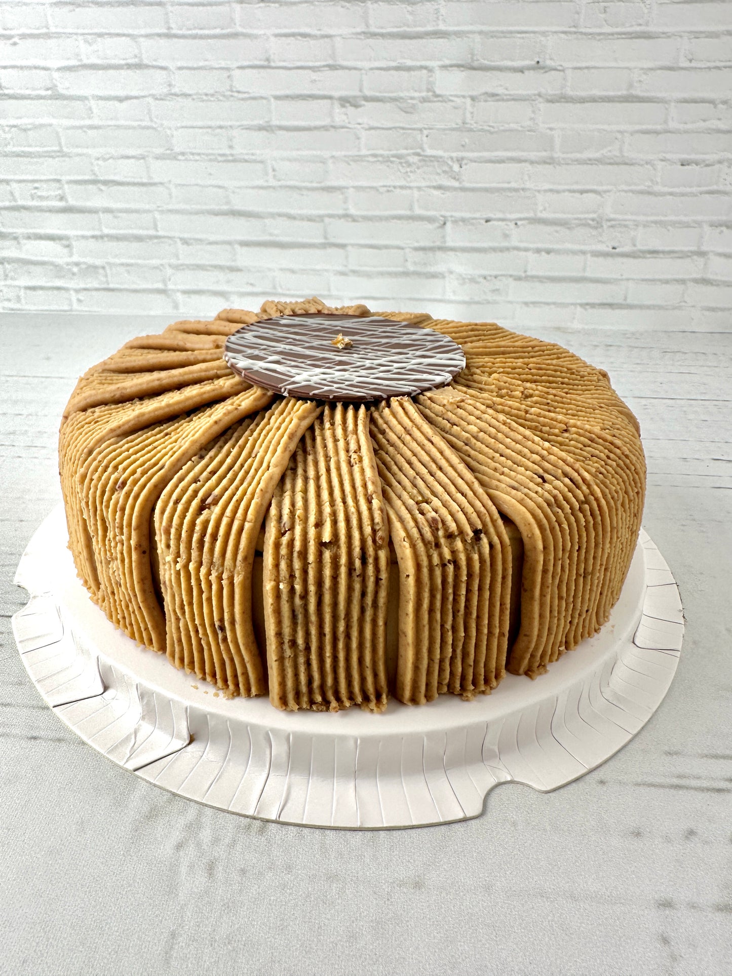 Caramel Chestnut Mille Crêpe Cake