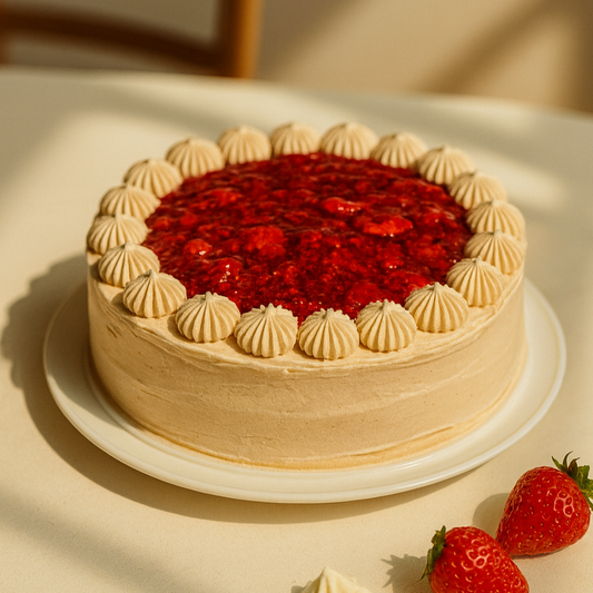 Fresh Strawberry Mille Crepe